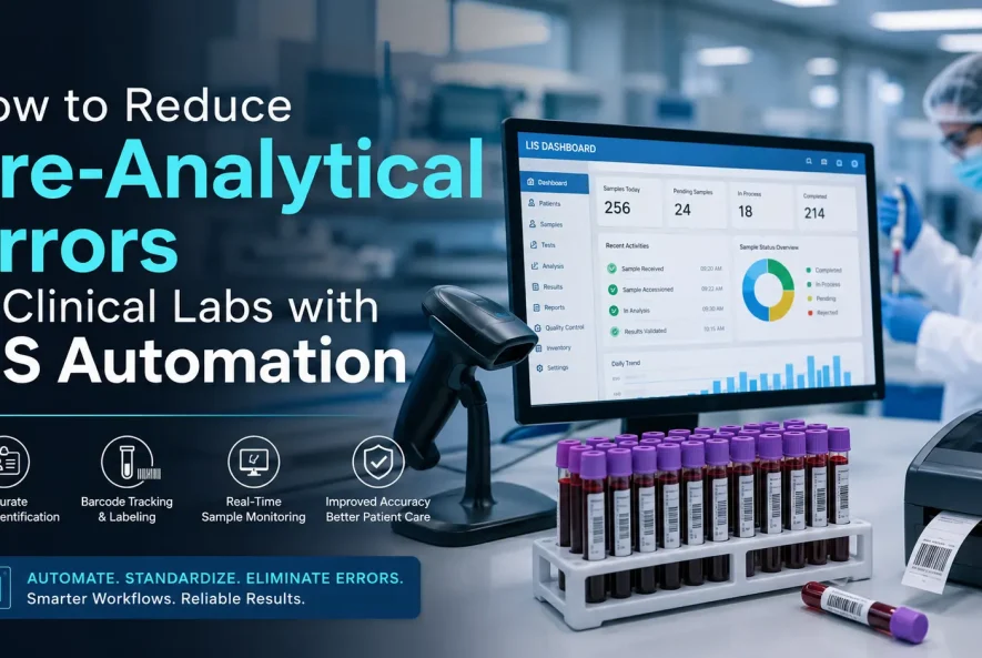 How to Reduce Pre-Analytical Errors in Clinical Laboratory with LIS Automation